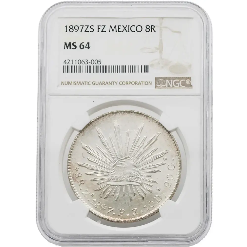 1897-ZS|FZ Mexico 8 Reales