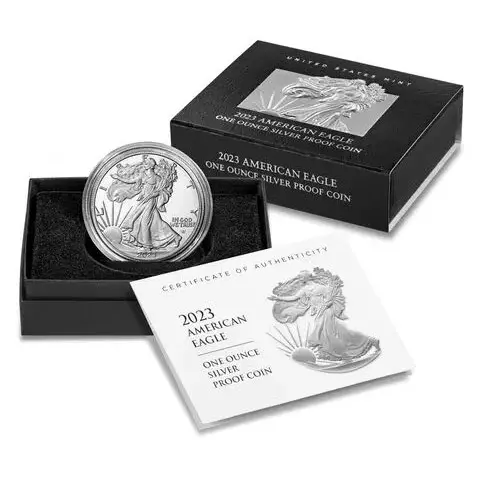 2023-W 1 oz American Eagle $1 Silver Proof Coin