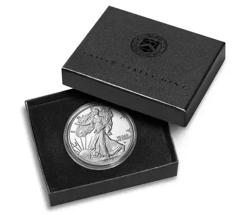 2023-W $1 American Eagle Silver Proof Coin (w/Box & COA) - Image 4