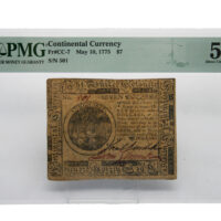 1775 $7 Continental Currency