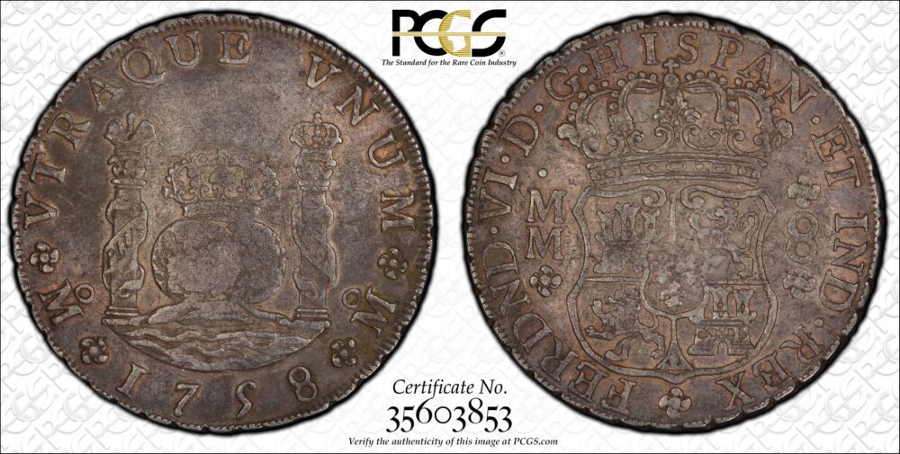 1758-Mo|MM Mexico 8 Reales PCGS XF 40 - Image 3