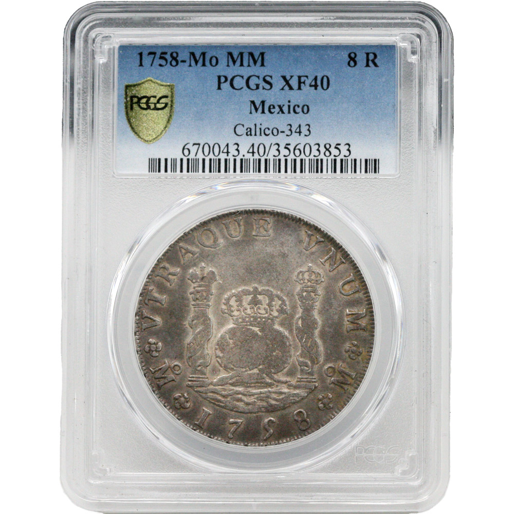 1758-MO MM Mexico 8 Reales