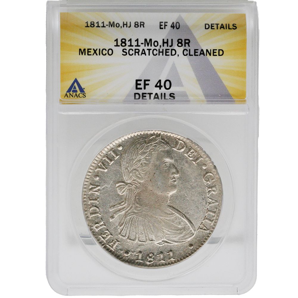 1811-MO HJ Mexico 8 Reales