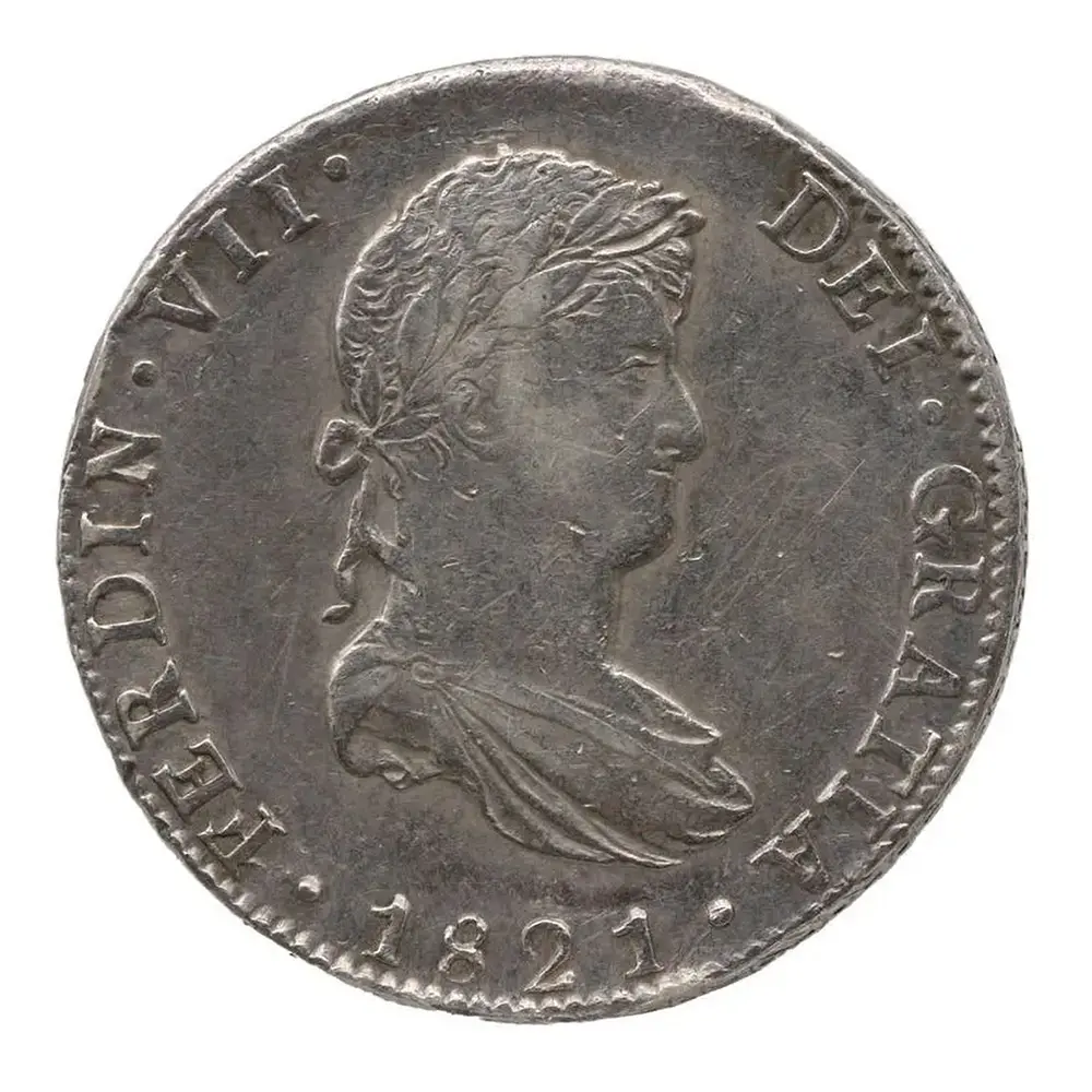 1821-GA|FS Mexico 8 Reales Ferdinand VII