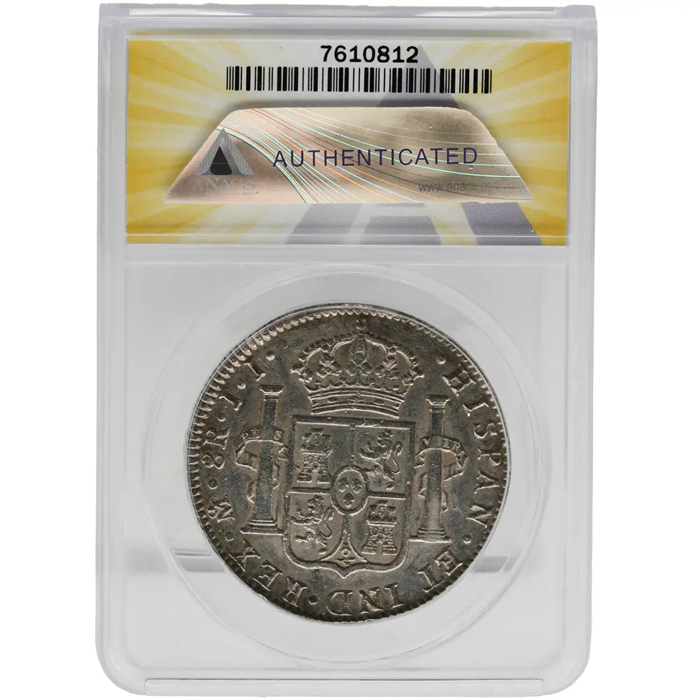 1821-GA|FS Mexico 8 Reales Ferdinand VII ANACS EF 40 - Image 2