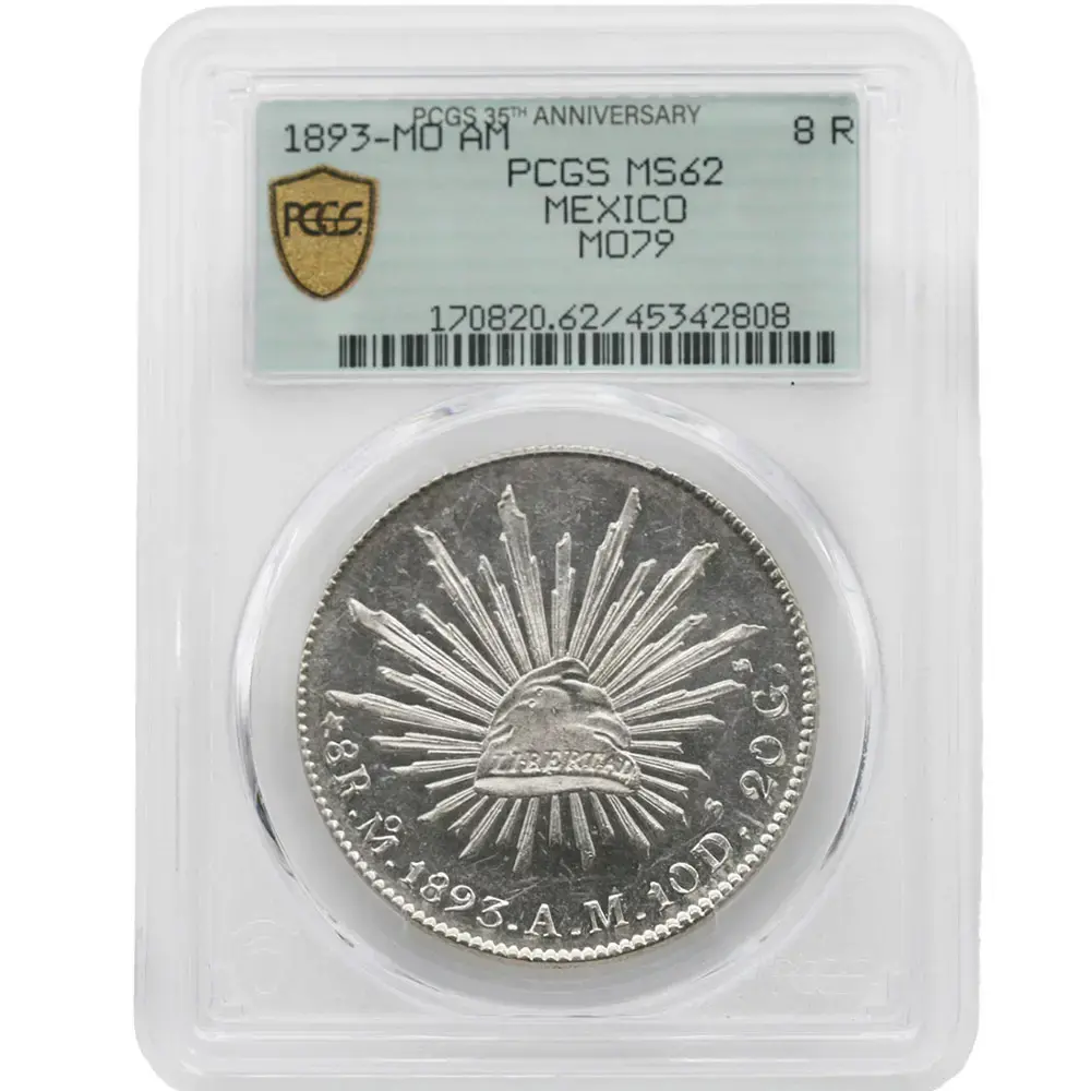 1893-MO|AM Mexico 8 Reales