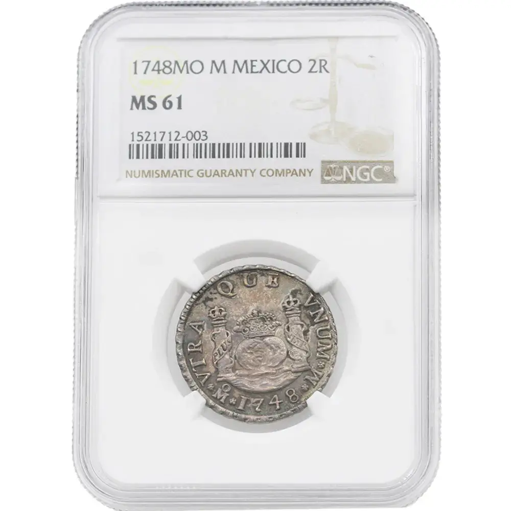 1748-MO|M Mexico 2 Reales