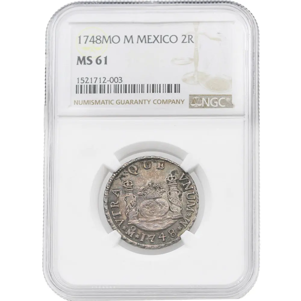 1748-MO|M Mexico 2 Reales