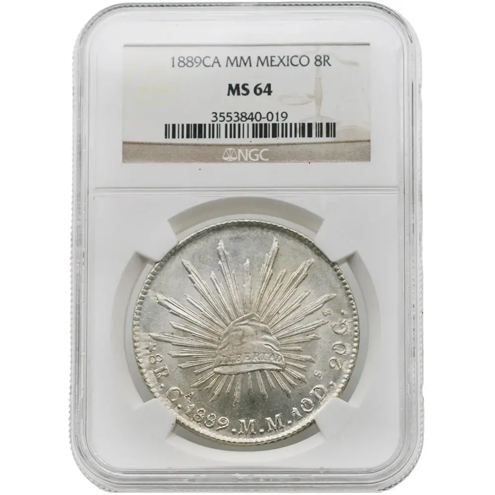 1889-CA|MM Mexico 8 Reales