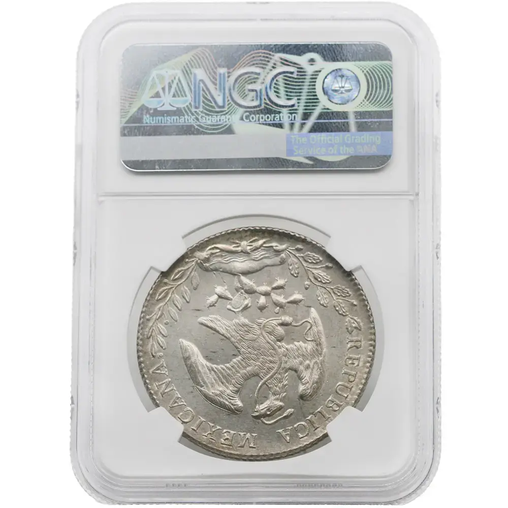 1895-MO|AB Mexico 8 Reales NGC MS 64 Wings - Image 2