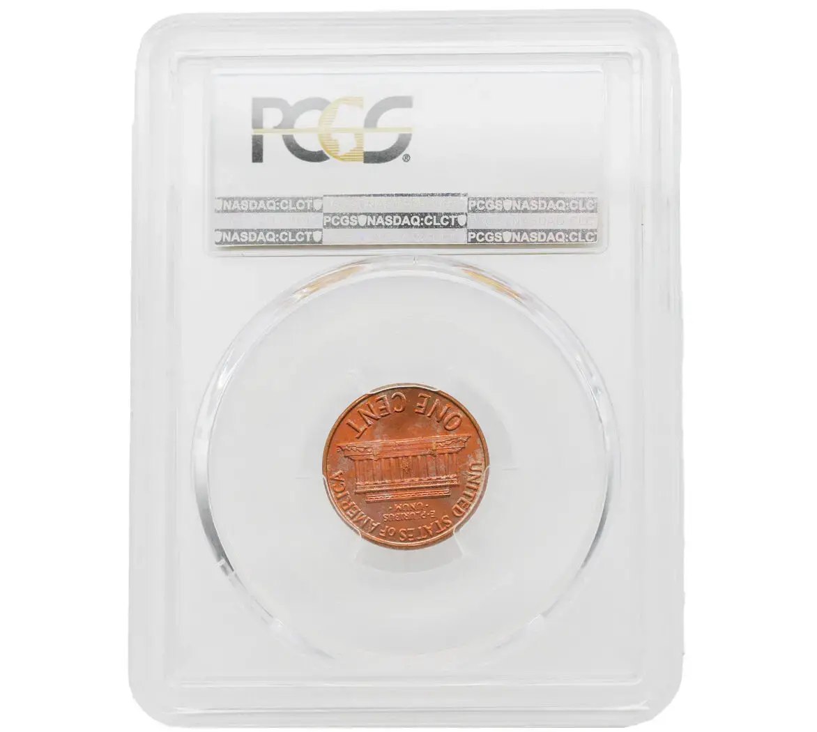 1961 1C Lincoln Cent PCGS MS 66 RD - Image 2
