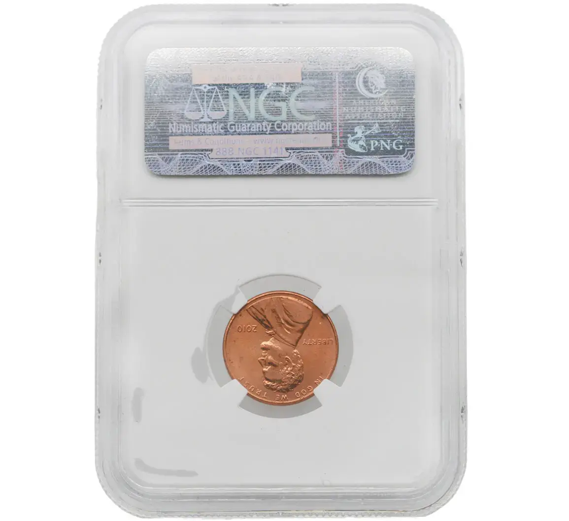 2010-S 1C Lincoln Cent NGC MS 65 RD - Image 2