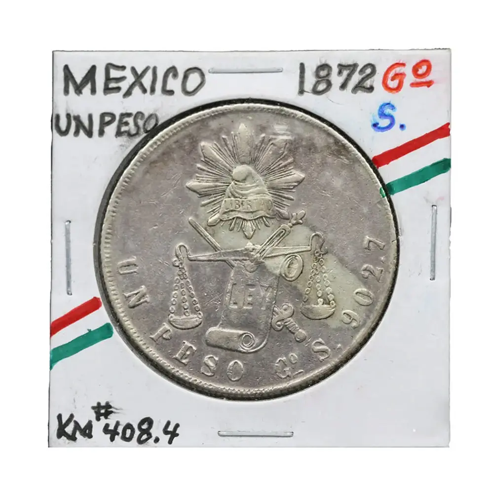 1872-GO|S Mexico Peso