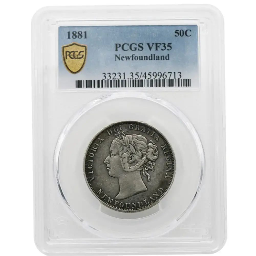 1881 50 Cents Newfoundland
