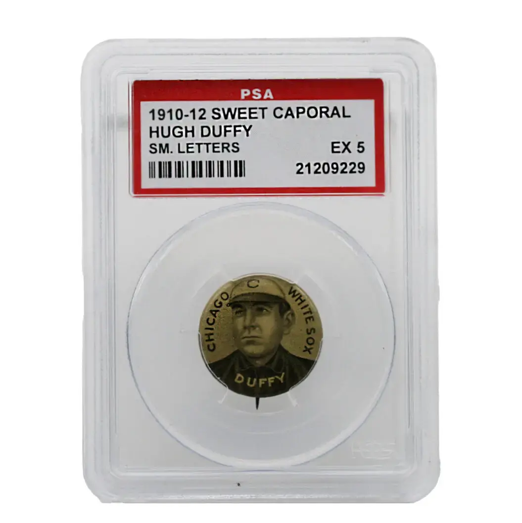 1910-1912 Sweet Caporal Sm. Letters Hugh Duffy