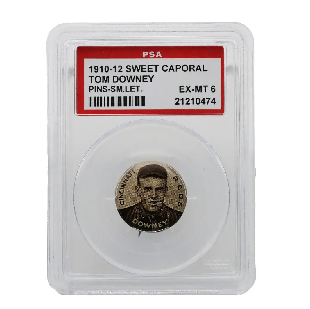 1910-1912 Sweet Caporal Sm. Letters Tom Downey