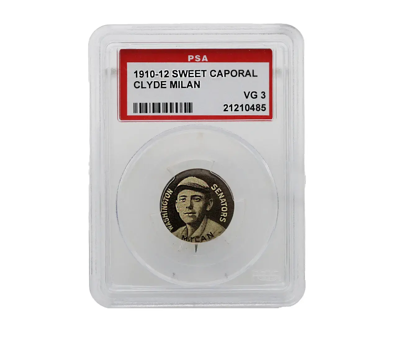 1910-1912 Sweet Caporal Clyde Milan