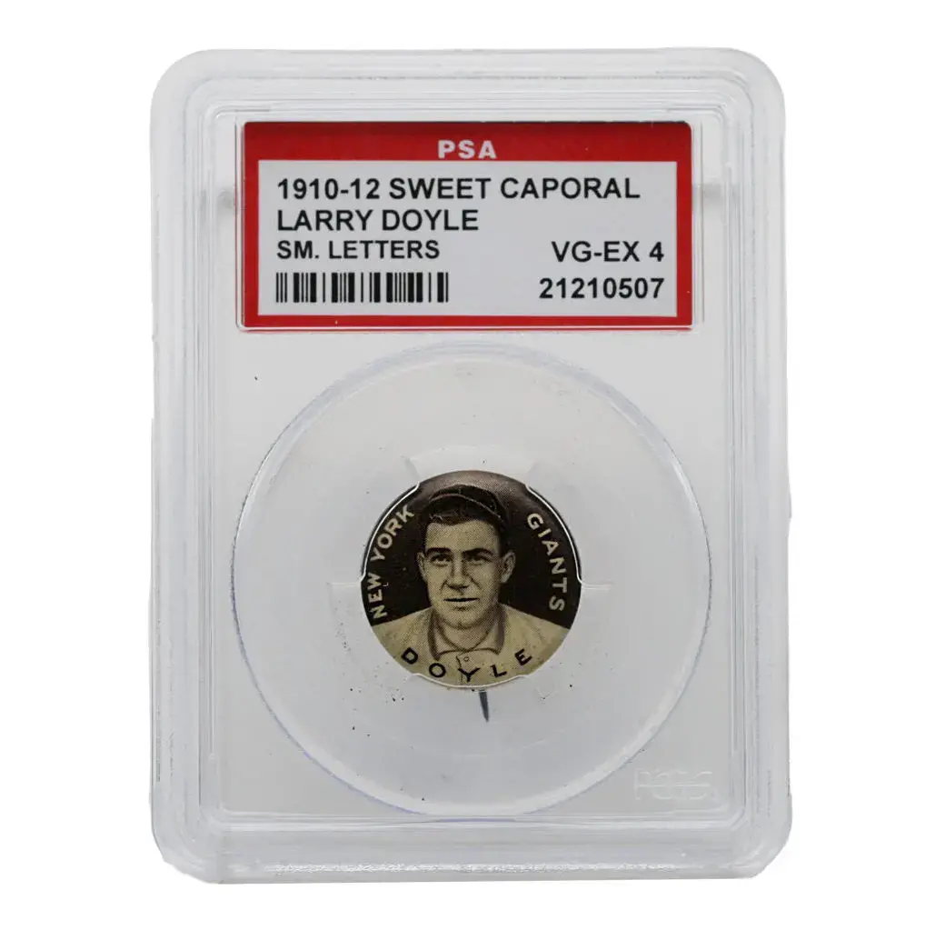 1910-1912 Sweet Caporal Sm. Letters Larry Doyle