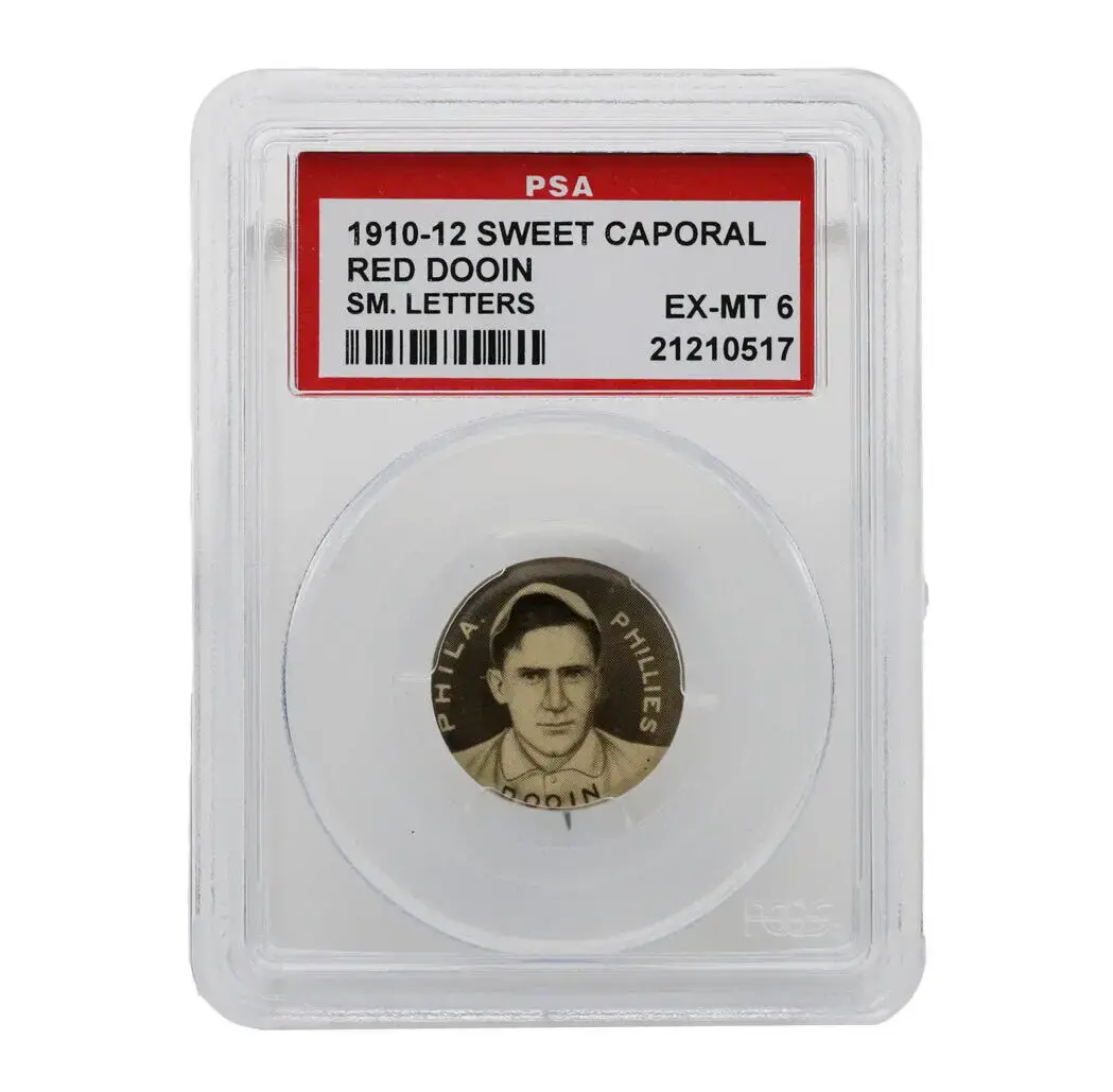 1910-1912 Sweet Caporal Sm. Letters Red Dooin