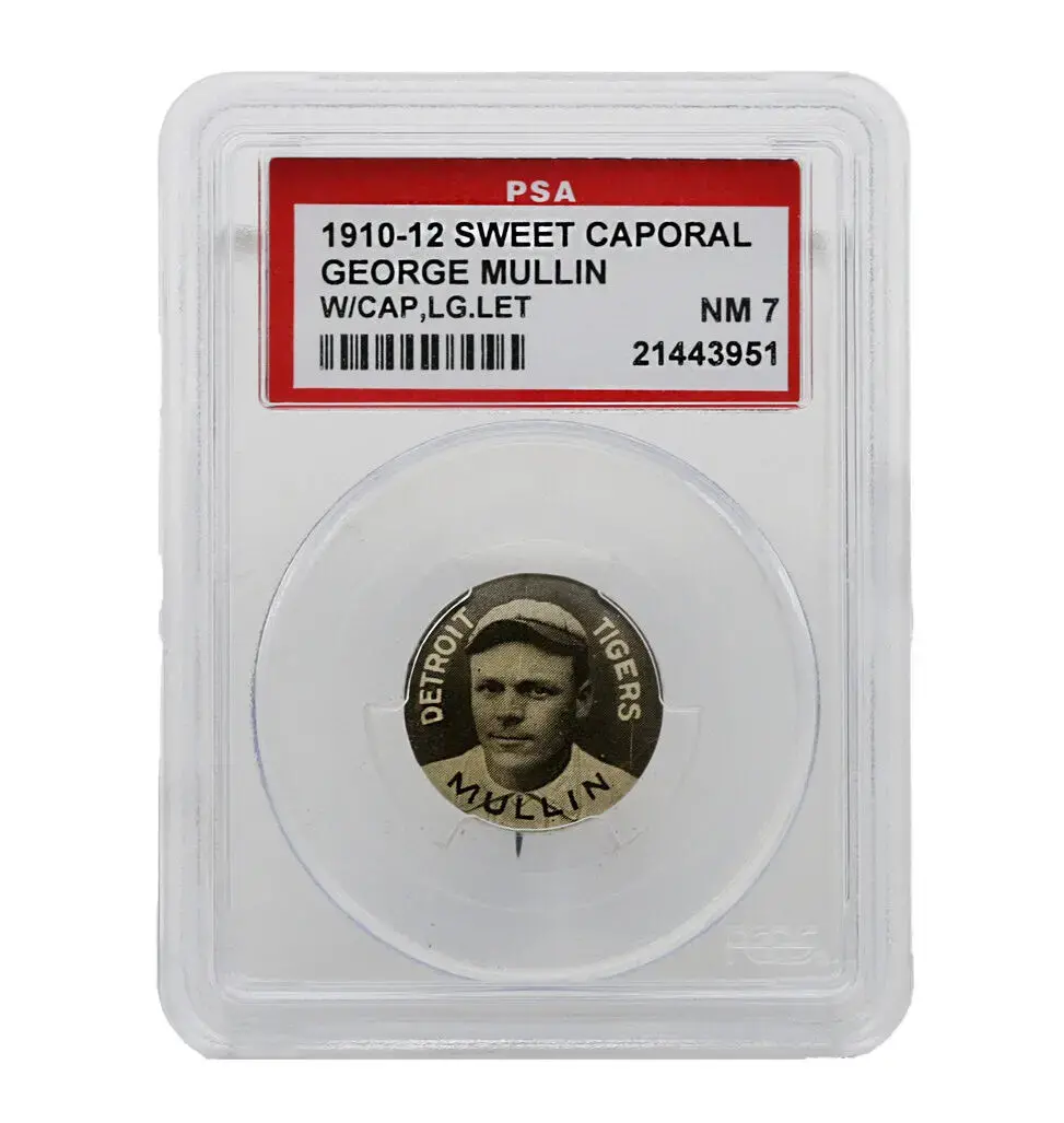 1910-1912 Sweet Caporal Lg. Letters George Mullin