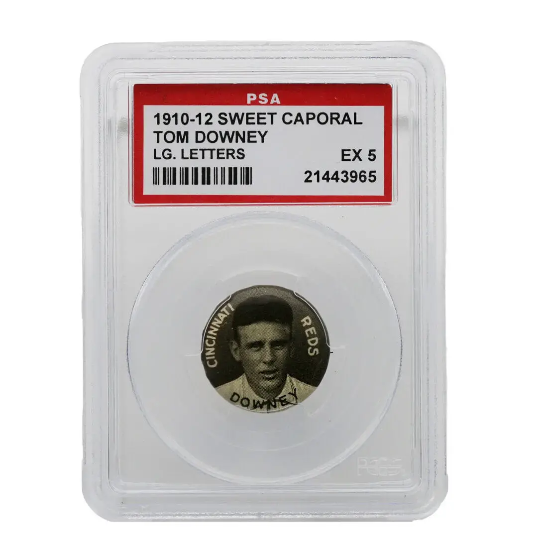 1910-1912 Sweet Caporal Lg. Letters Tom Downey