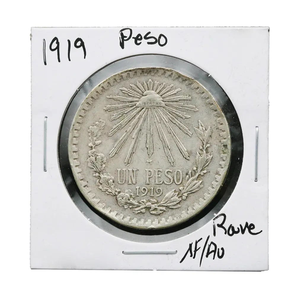 1919-Mo Mexico Un Peso
