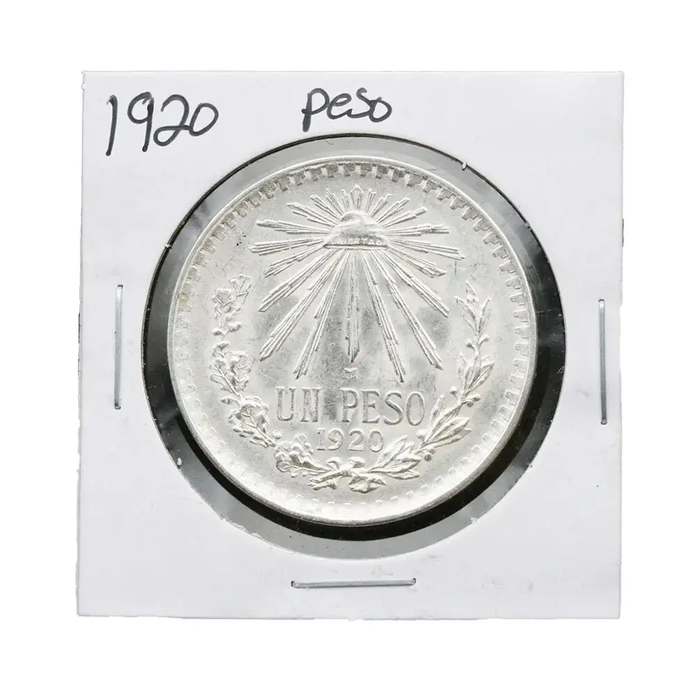 1920-Mo Mexico Un Peso