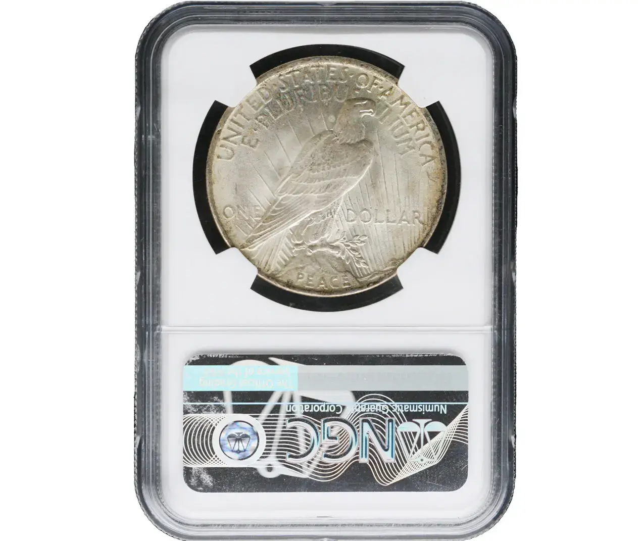 1923 Peace Dollar ANACS MS 63 VAM-1F Chin Bar TDR Top 50 - Image 2