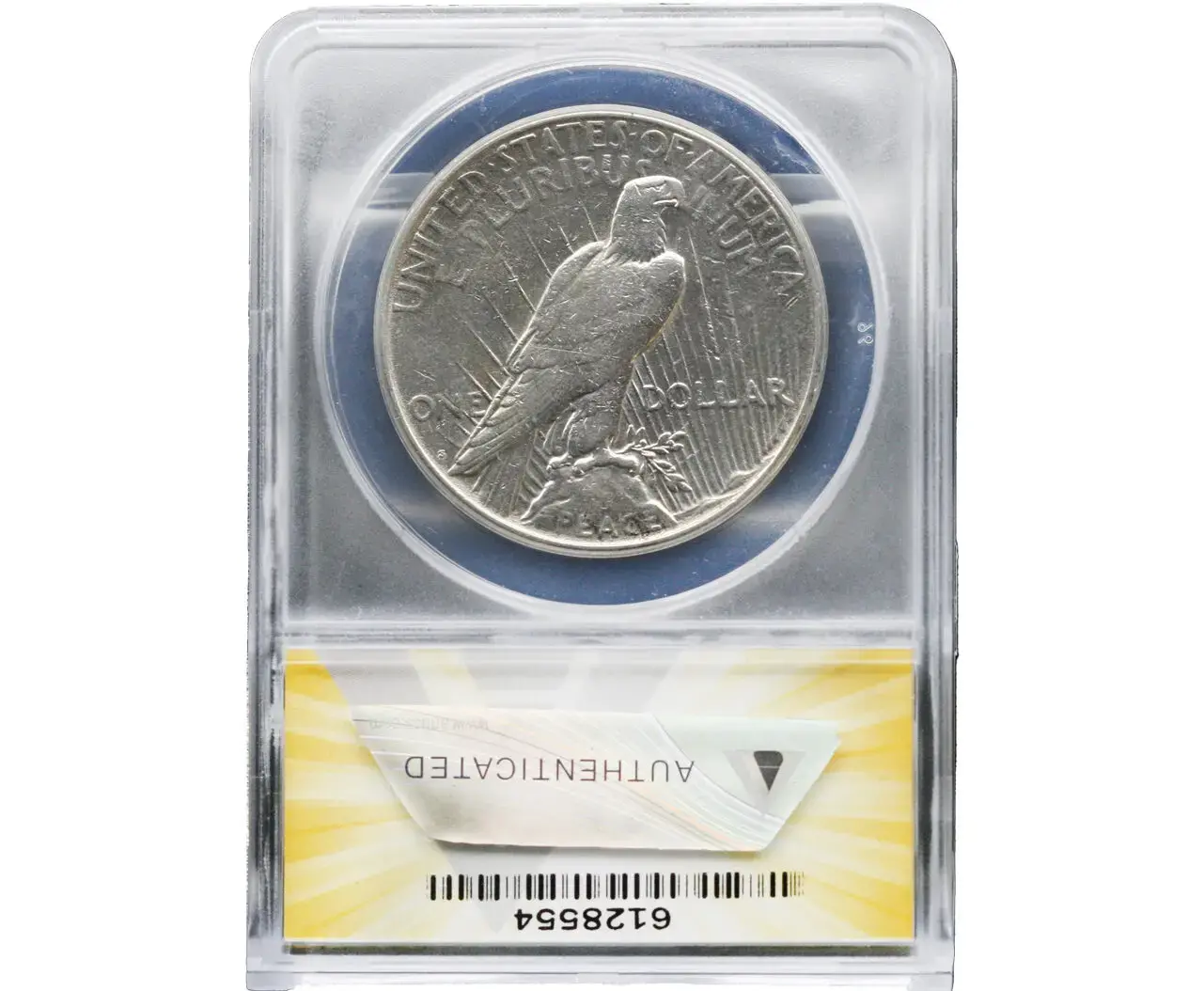 1923 Peace Dollar ANACS EF 45 VAM-1CY Cleaned - Image 2