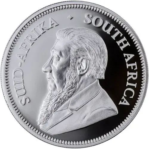 2017 1 oz Proof Silver South African 50th Ann. Krugerrand - Image 2