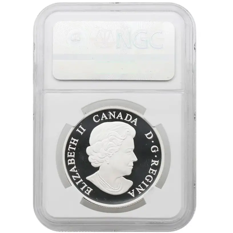 2016 Canada 1 oz Silver $20 Majestic Animals Bald Eagle NGC PF69 - Image 2