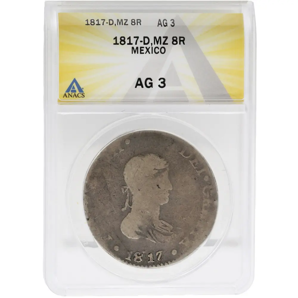 1817-Durango|MZ Mexico 8 Reales