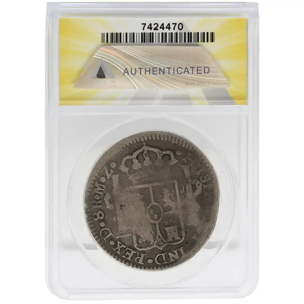 1817-Durango|MZ Mexico 8 Reales ANACS AG3 KM# 111.2 - Image 2