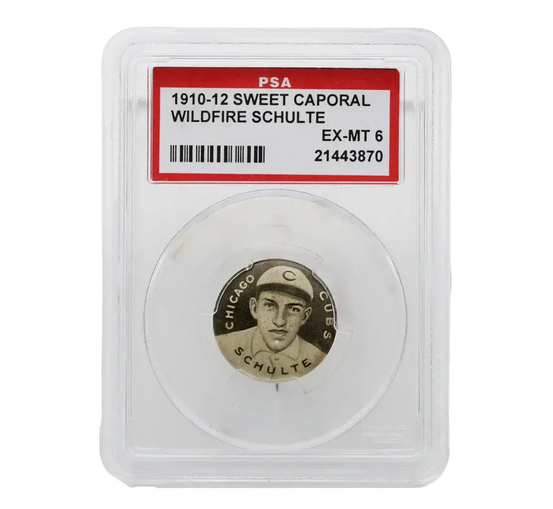 1910-1912 Sweet Caporal Wildfire Schulte