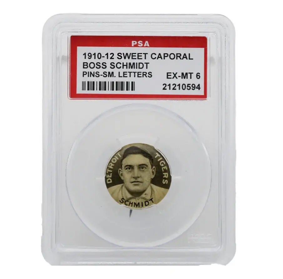 1910-1912 Sweet Caporal Sm. Letters Boss Schmidt