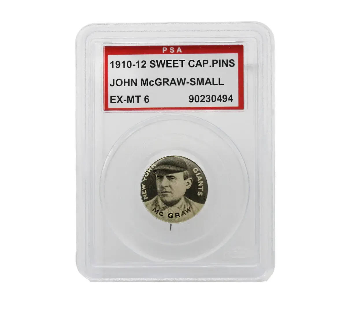1910-1912 Sweet Caporal Sm. Letters John McGraw