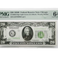1928-B $20 Federal Reserve Chicago