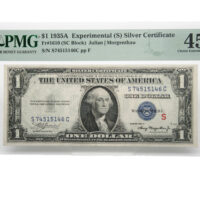 1935A $1 Experimental (S) Silver Certificate