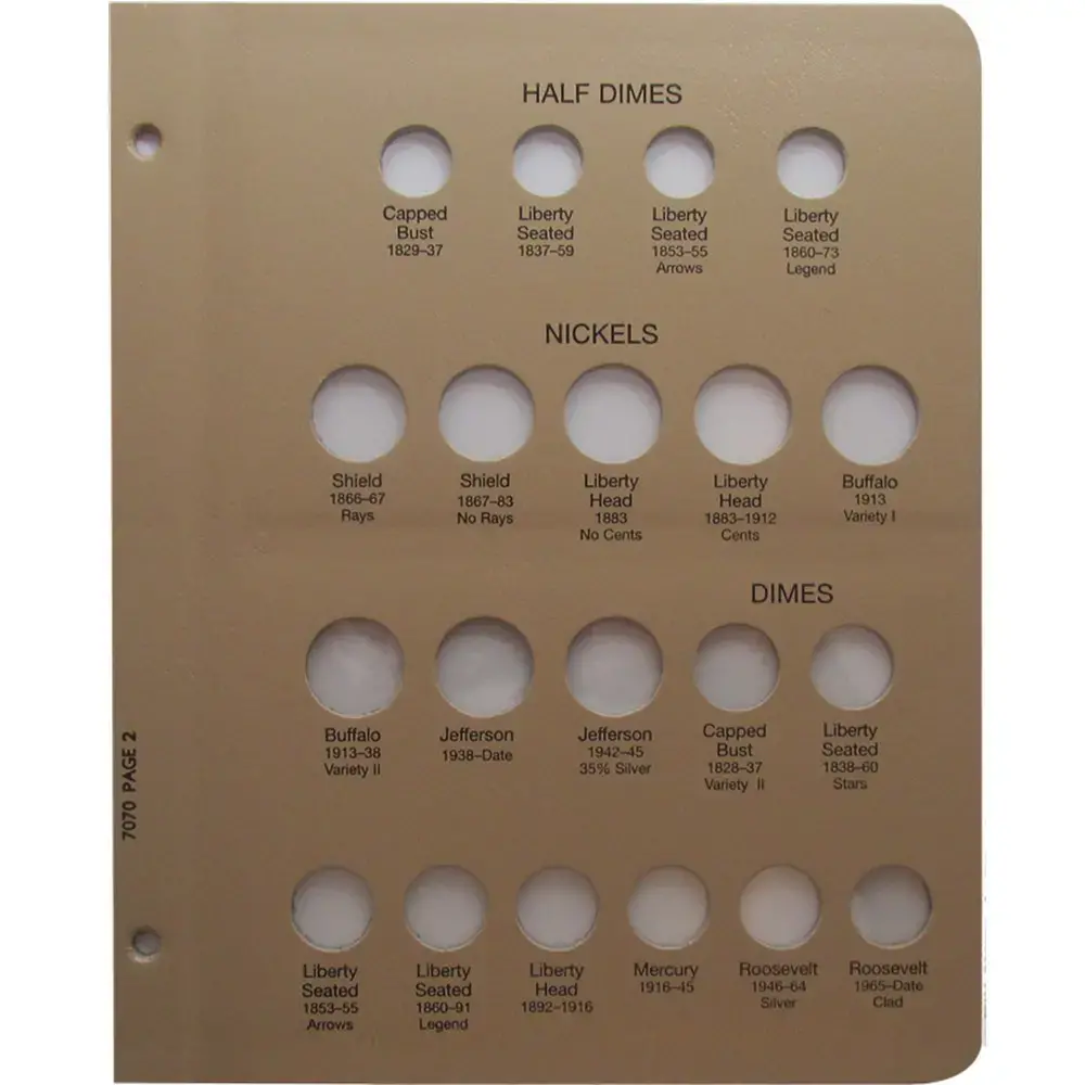 Dansco US Type (Major coins from 1800) - Image 3