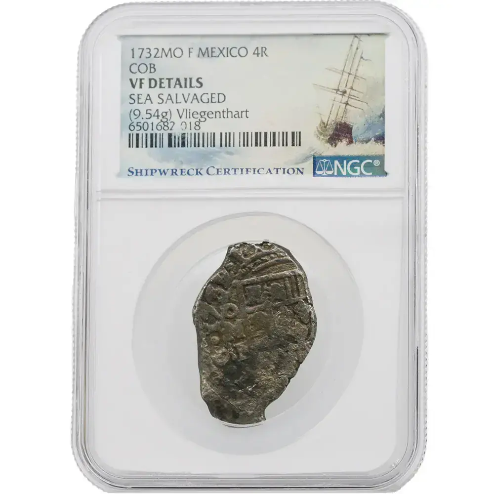 1732-MO|F Mexico 4 Reales Cob Vliegenthart