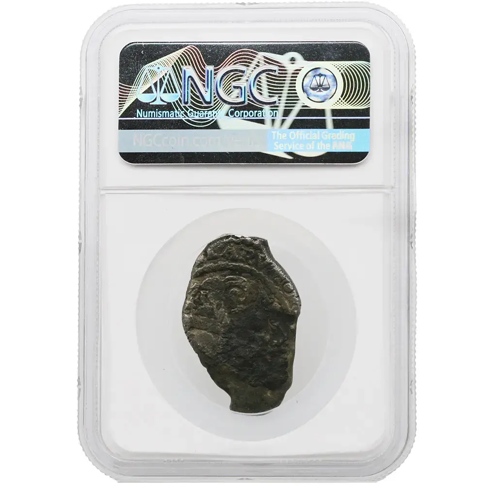 1732-Mo|F Mexico 4 Reales Cob NGC VF Details Vliegenthart - Image 2