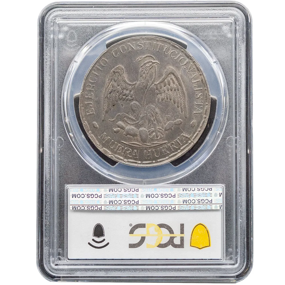 1914 Mexico Muera Huerta Peso Durango PCGS MS 61