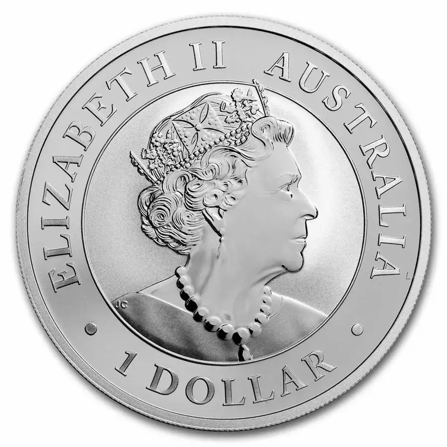 2023 Australia 1 oz Silver Kookaburra BU - Image 2