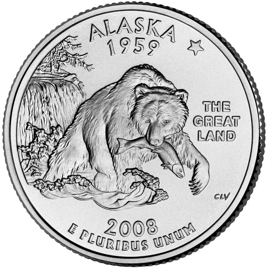 2008-S Alaska State Quarter (Gem Proof)