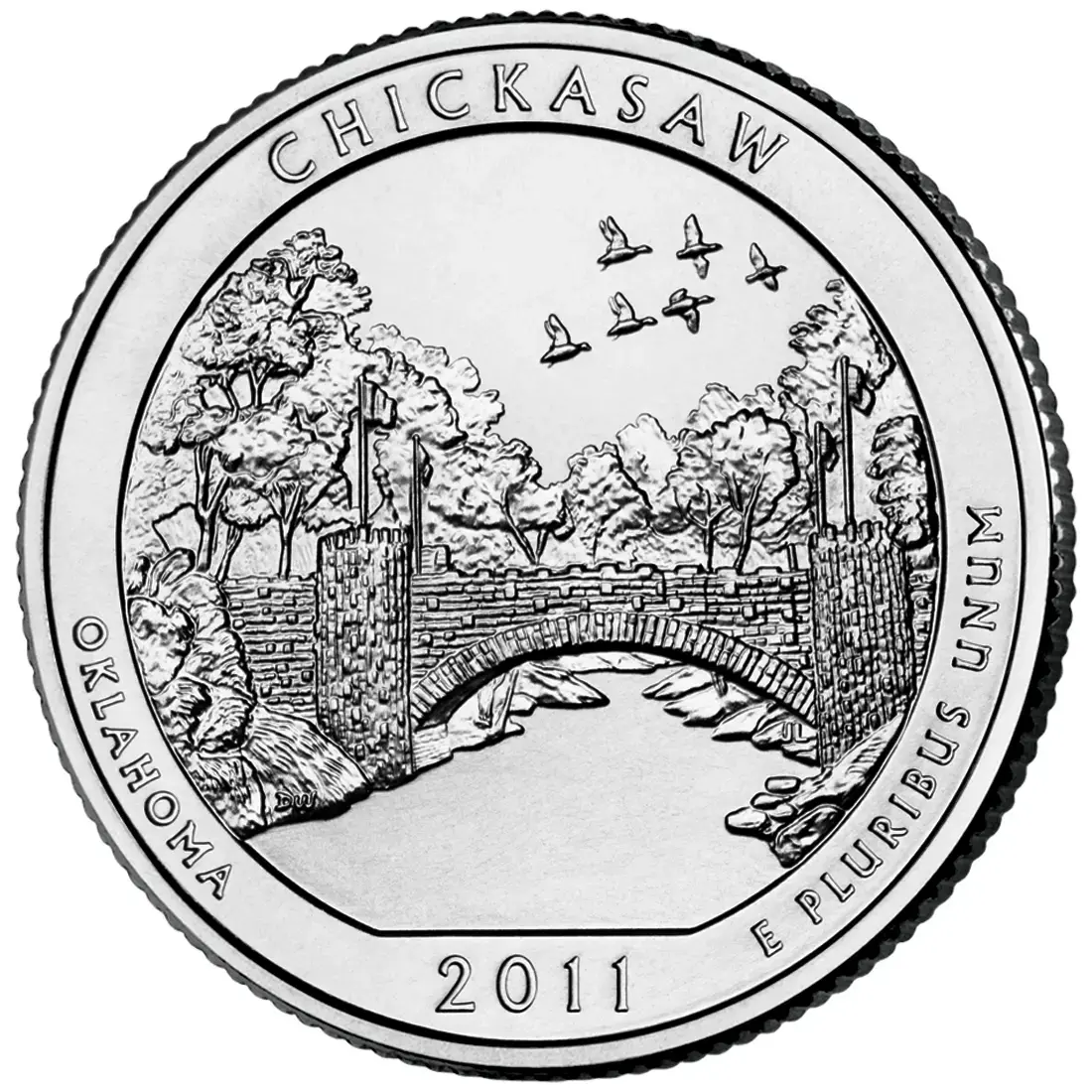 2011-P Chickasaw National Recreation Area Quarter