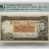 (1954-60) Commonwealth of Australia 10 Shilling