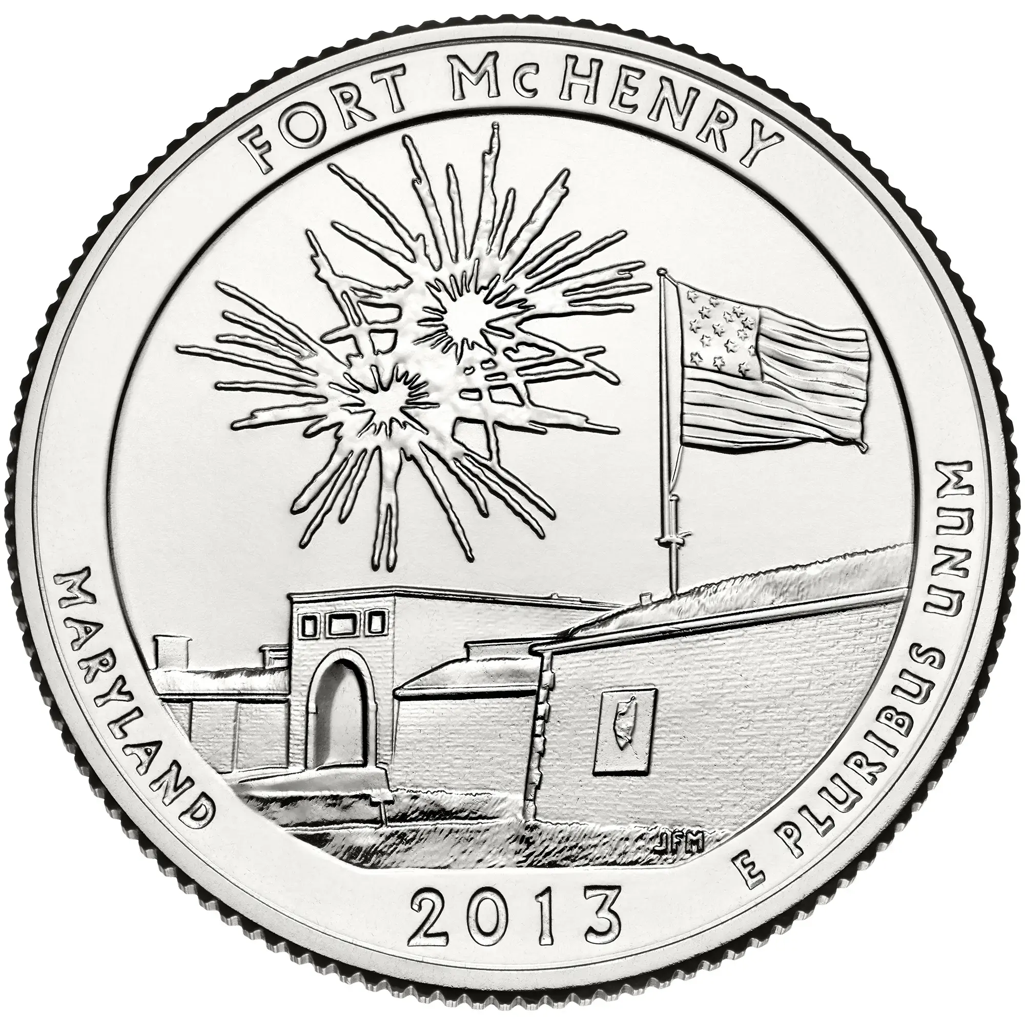 2013-P Fort McHenry National Monument Quarter