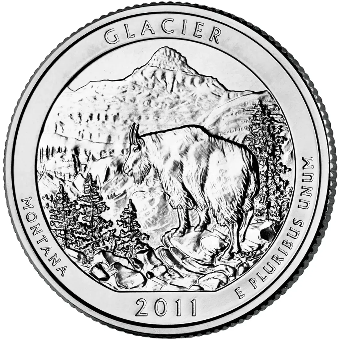 2011-D Glacier National Park Quarter