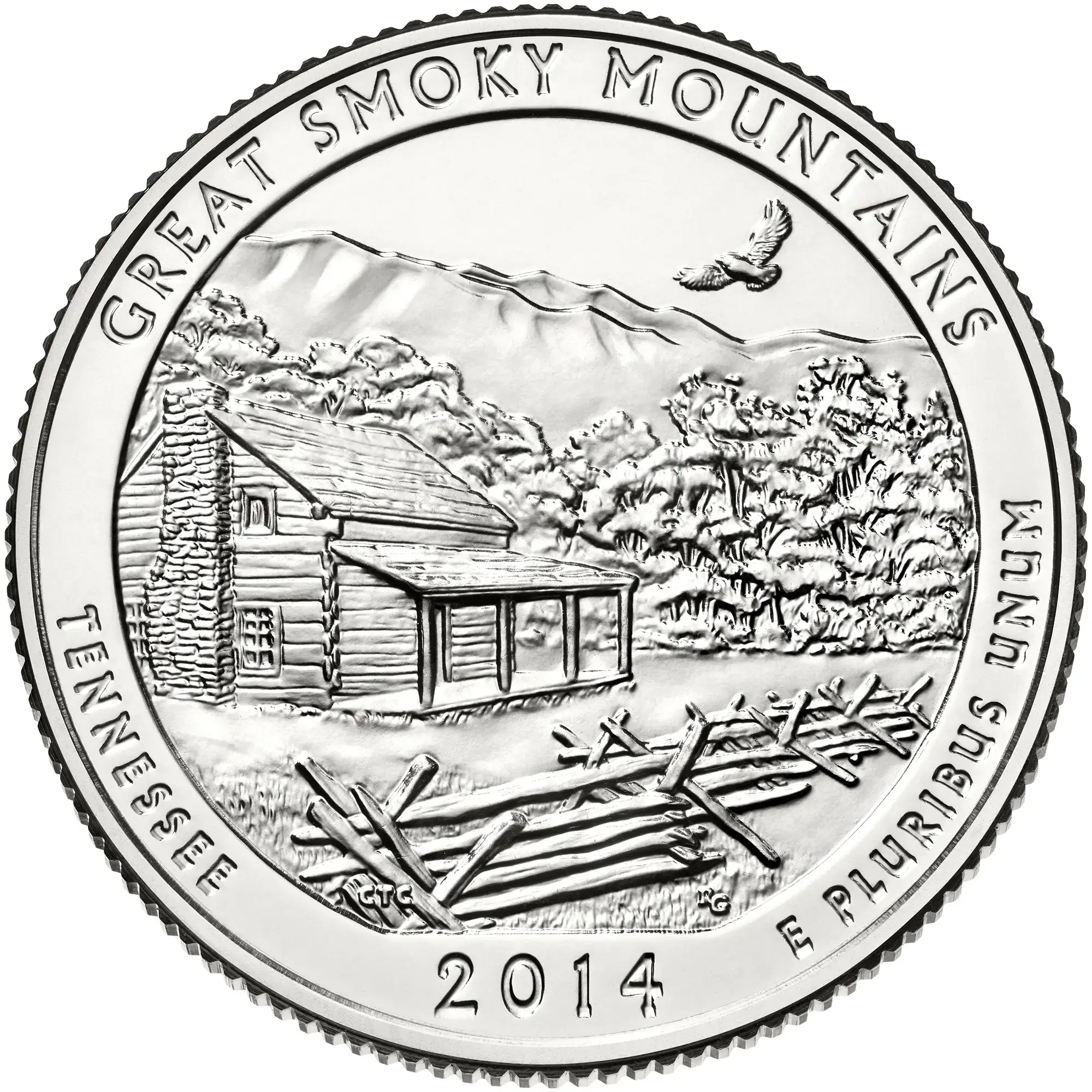 2014-D Great Smoky Mountains National Park Quarter