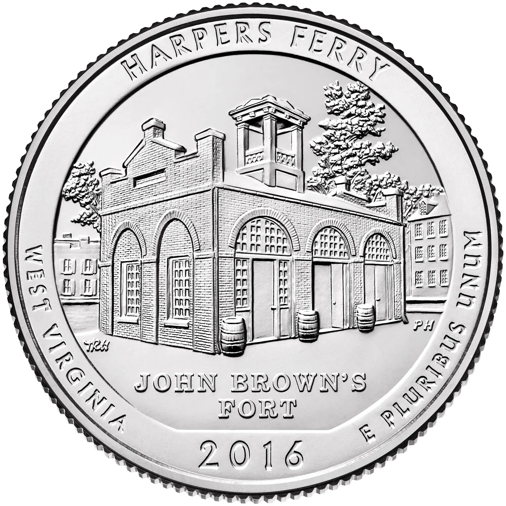 2016-D Harpers Ferry National Historical Park Quarter